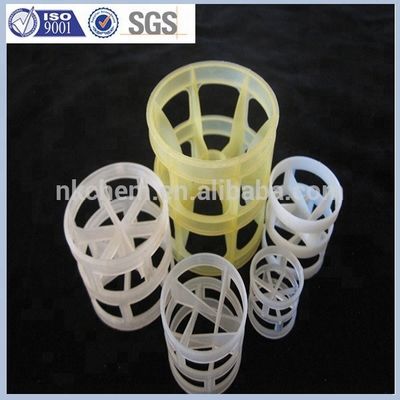 polypropylene plastic pall ring for ethylbenzene separation Polypropylene PE RPP PVC CPVC PTFE PVDF Plastic Pall Ring