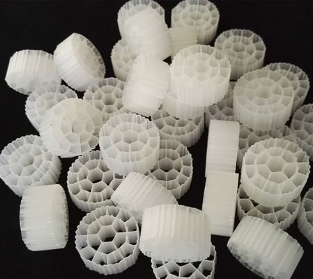 Plastic Koi Filter Media 25*10mm For Ammonia Nitrogen Removing