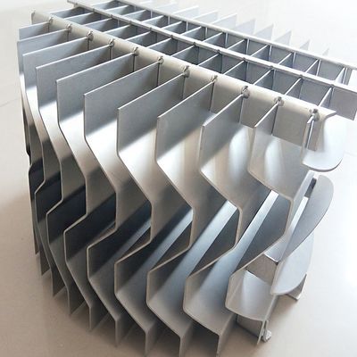 304 304l 316 316l  Metal Vane Type Demister To Remove Mist