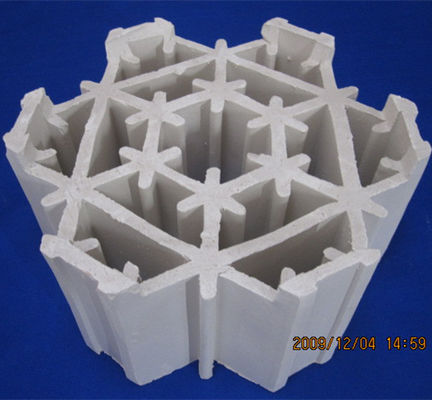 Large Surface Area Light Environment-friendly Ceramic Packing for Decarbonization