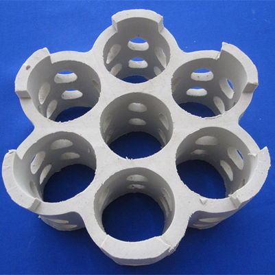 Large Mass-transfer Coeffcient Light Ceramic Packing With Specific Surface Area For Coking Industry
