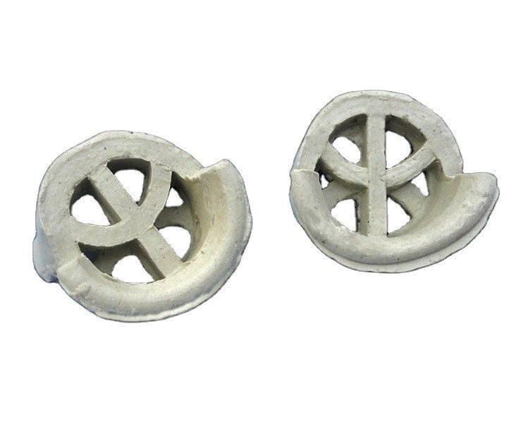 Chemical Packing Ceramic Random Tower Packing Conjugate Ring For Cooling Tower