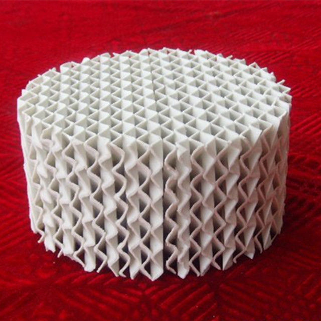 High Efficiency Ceramic Tower Packing Structured Packing 125X, 250X, 350X, 450X, 500X, 700X