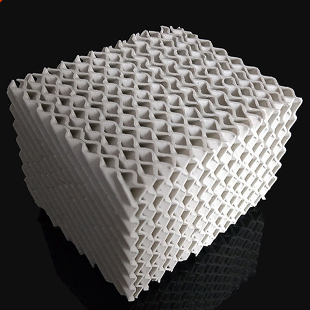 High Temperature Resistant X And Y Type Ceramic Tower Packing Structured For Washing Tower